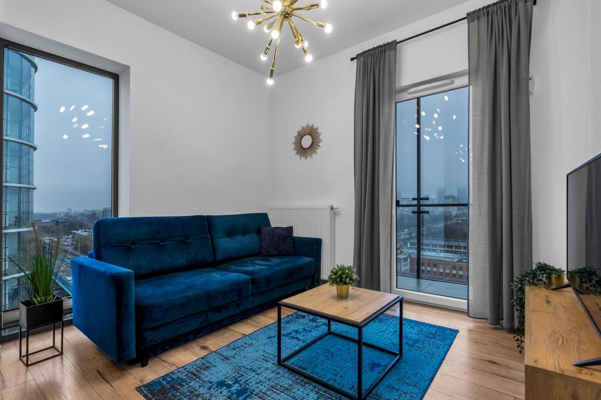 Warsaw Business Apartments - Air Conditioning, 10Th Floor, City View, Balcony - By Rentujemy Buitenkant foto
