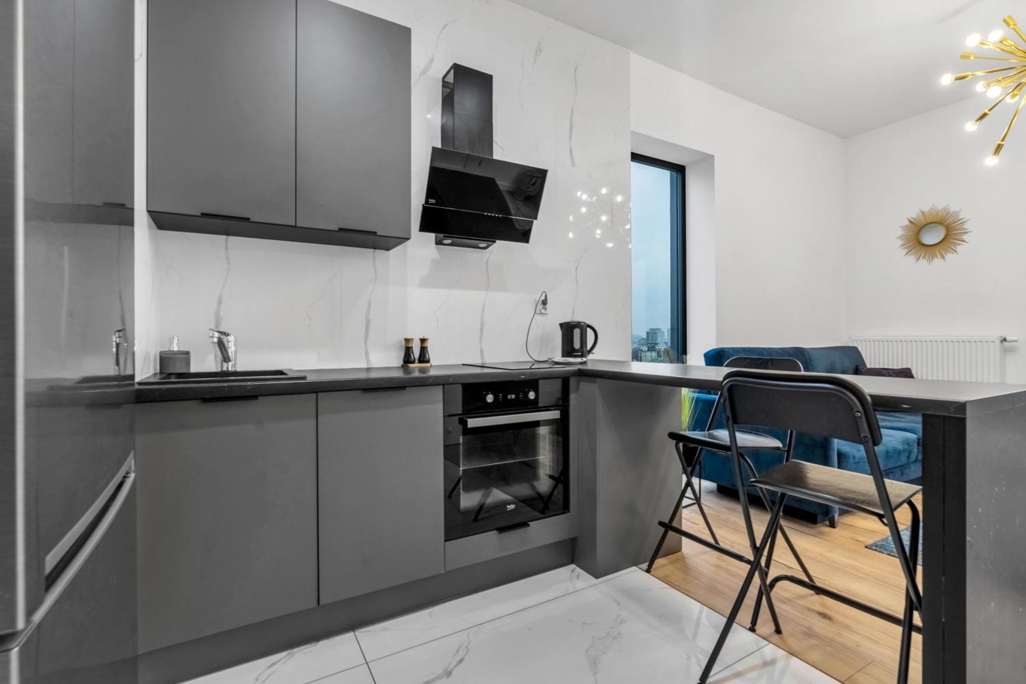 Warsaw Business Apartments - Air Conditioning, 10Th Floor, City View, Balcony - By Rentujemy Buitenkant foto