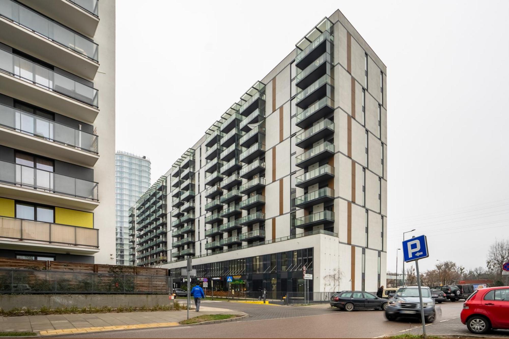Warsaw Business Apartments - Air Conditioning, 10Th Floor, City View, Balcony - By Rentujemy Buitenkant foto