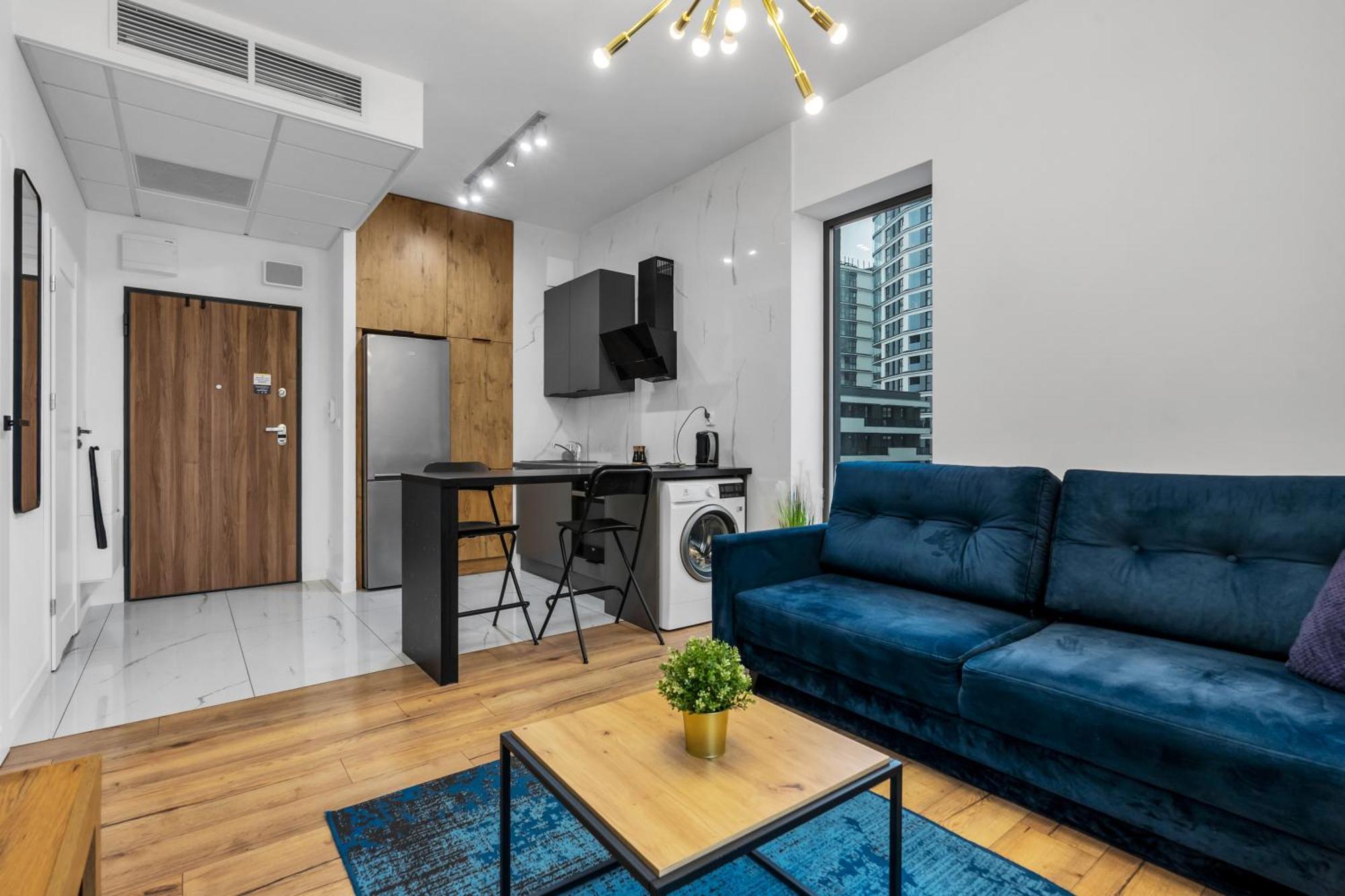 Warsaw Business Apartments - Air Conditioning, 10Th Floor, City View, Balcony - By Rentujemy Buitenkant foto