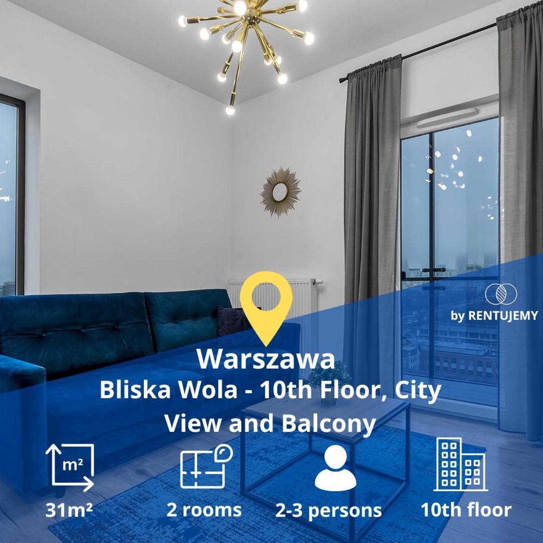 Warsaw Business Apartments - Air Conditioning, 10Th Floor, City View, Balcony - By Rentujemy Buitenkant foto